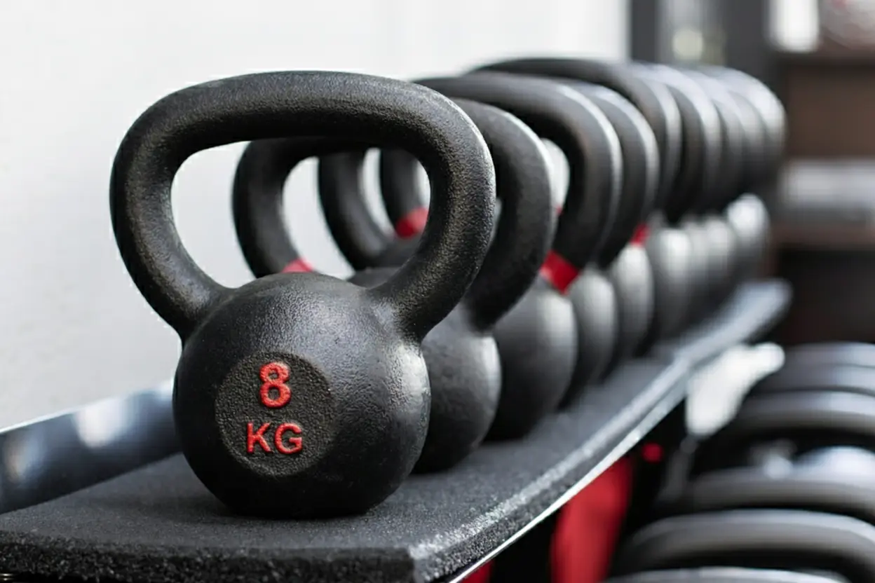 Athlete at peak performance moment