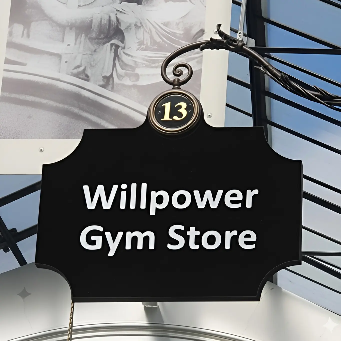 Interior of WillPower Store showing shelving and products, friendly team behind the counter